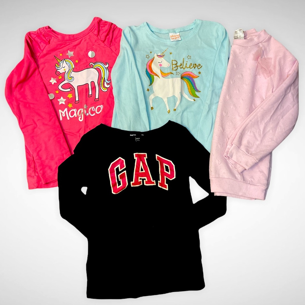 Girl’s Long Sleeve Shirt Bundle Size 6